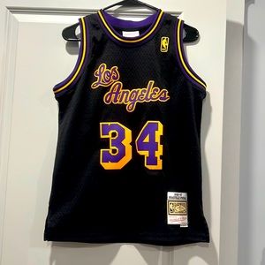 1996 shaq jersey swing man